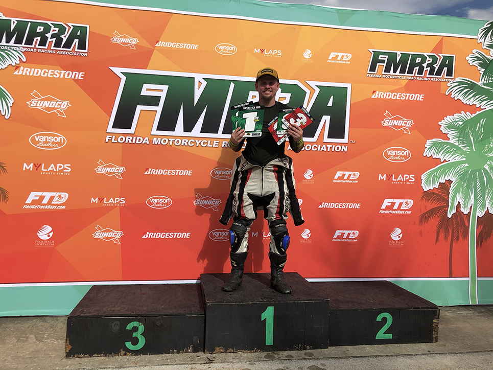 Patrick Plowman FMRRA Amateur Champion