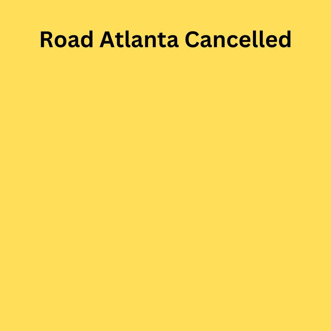 Road Atlanta has been cancelled - PanAmerican SuperBike / Premiere ...